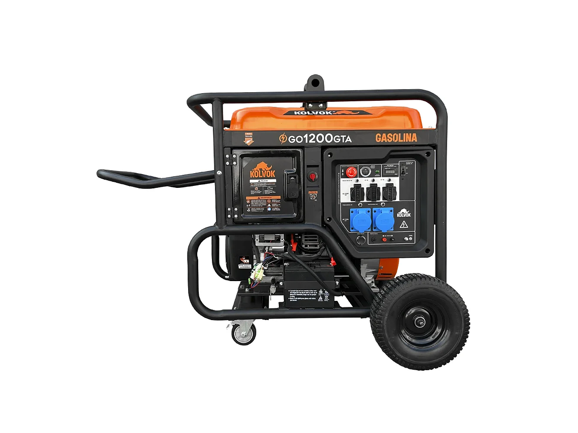GENERADOR MONOFÁSICO KOLVOK GO1200GTA 12 KVA GASOLINA 1