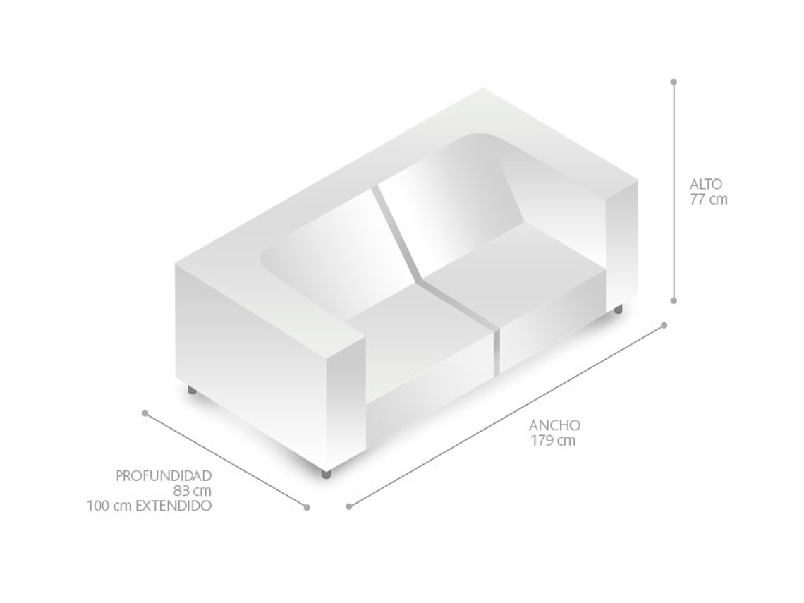 FUTÓN IDETEX WASHINGTON 3 CUERPOS 2