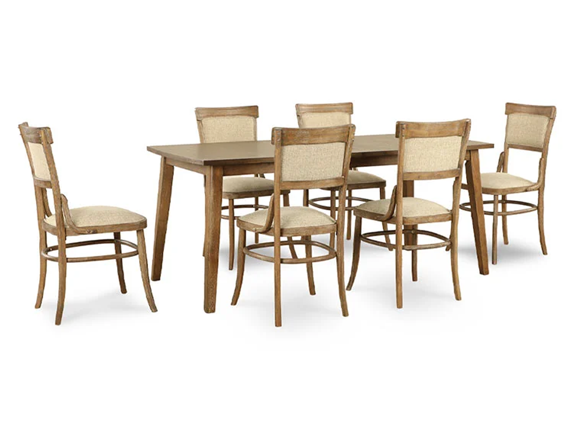 JUEGO DE COMEDOR CIC NOTTINGHAM 6S 1