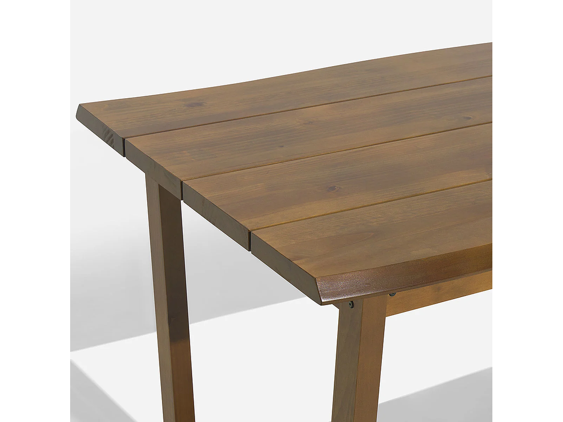 JUEGO COMEDOR ROSEN CAFÉ TERRAZA MYRTOS 2 BANQUETAS CURVA 5