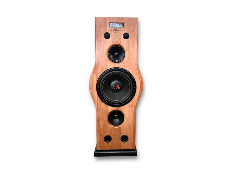 SISTEMA DE AUDIO TORRE EN MADERA NATIVA MODELO STLX1 1