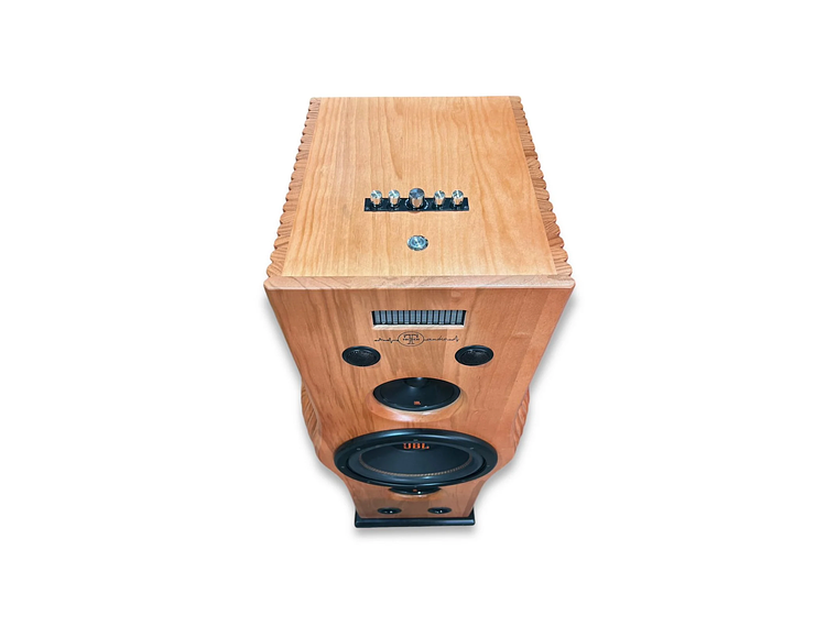 SISTEMA DE AUDIO TORRE EN MADERA NATIVA MODELO STLX1 3
