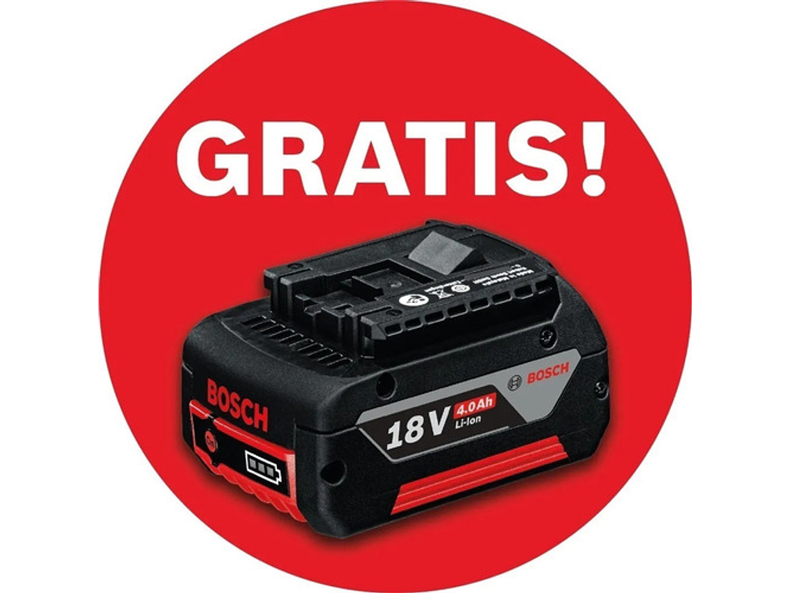 ROTOMARTILLO BOSCH GBH 180-LI SDS-PLUS, 18V+2 BAT.+CARGADOR 2
