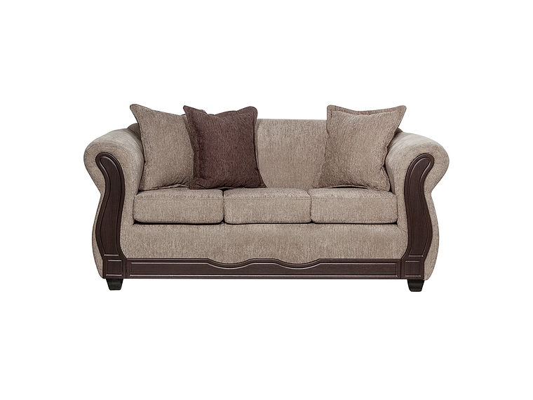 JUEGO LIVING BLACK FACTORY BARCELONA 3 2 1 1 BEIGE 2