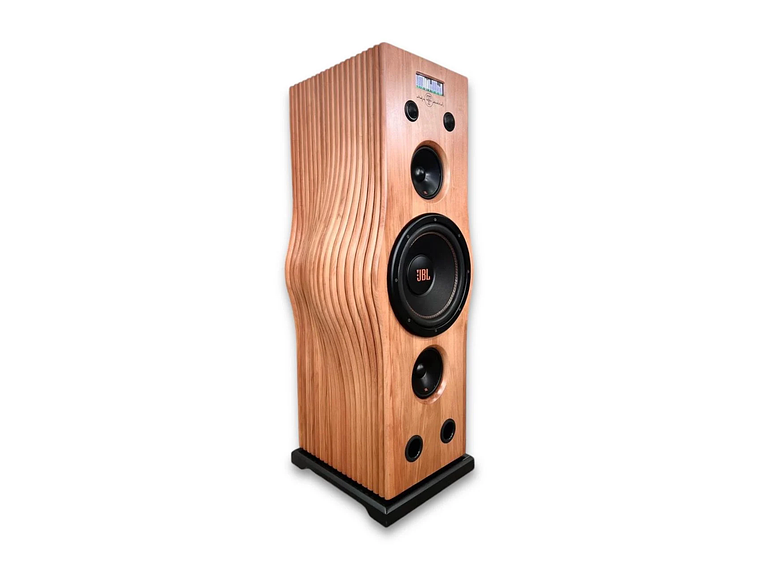 SISTEMA DE AUDIO TORRE EN MADERA NATIVA MODELO STLX1 4