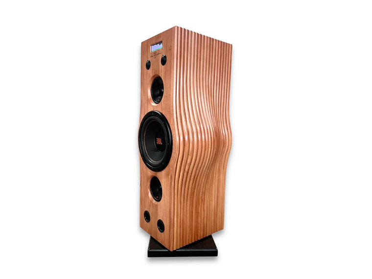 SISTEMA DE AUDIO TORRE EN MADERA NATIVA MODELO STLX1 5
