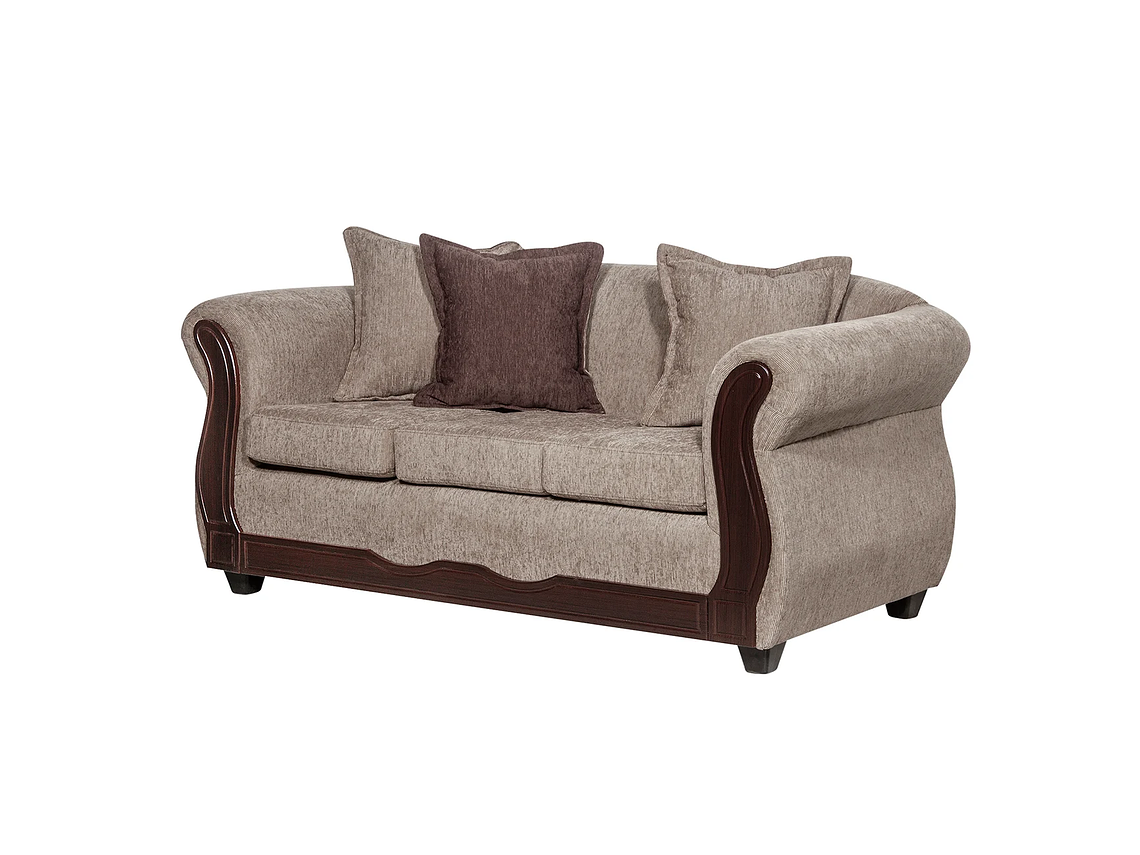 JUEGO LIVING BLACK FACTORY BARCELONA 3 2 1 1 BEIGE 3