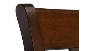 JUEGO DE COMEDOR CIC THOMAS 4 SILLAS 2 SITIALES CAFÉ