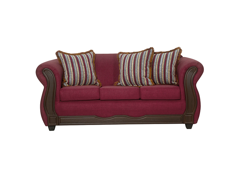 JUEGO LIVING BLACK FACTORY SOFIA 3 2 1 1 BURDEO 2