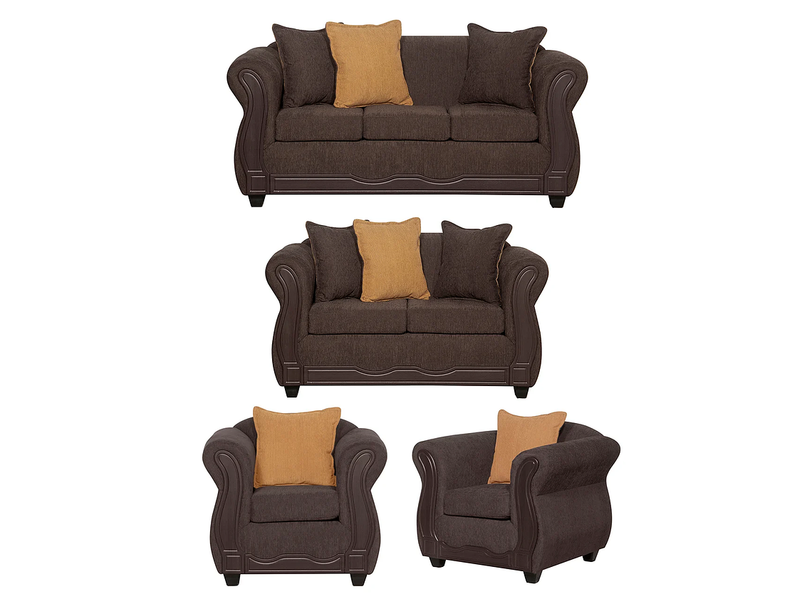 JUEGO LIVING BLACK FACTORY BARCELONA 3 2 1 1 CAFÉ 1