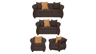 JUEGO LIVING BLACK FACTORY BARCELONA 3 2 1 1 CAFÉ