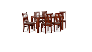 JUEGO DE COMEDOR CIC ÑUBLE 6 SILLAS