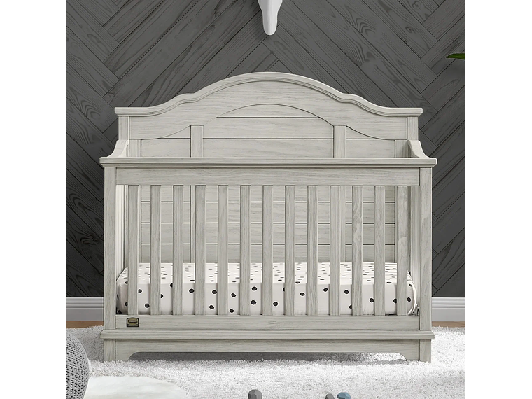 CUNA DE MADERA SOLIDA CONVERTIBLE 6 EN 1 ASHER RUSTIC 2