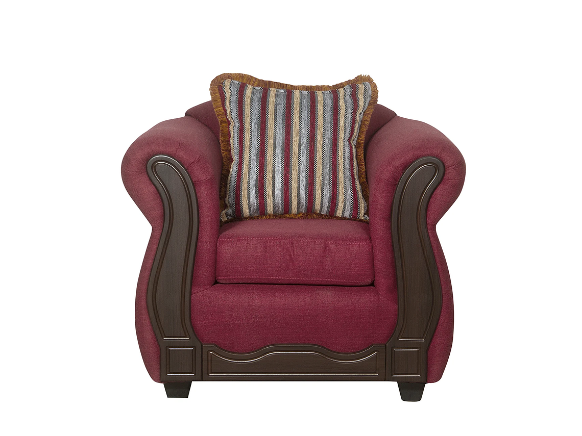 JUEGO LIVING BLACK FACTORY SOFIA 3 2 1 1 BURDEO 6