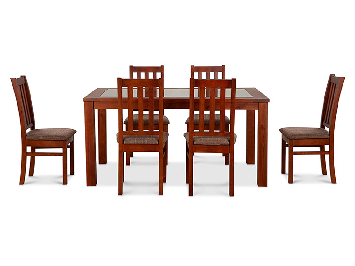 JUEGO DE COMEDOR CIC ÑUBLE 6 SILLAS 7