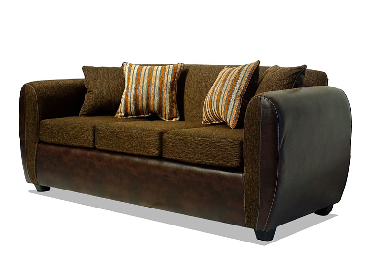 JUEGO DE LIVING ELEGANT DETAIL OKLAHOMA TELA PU 321 1