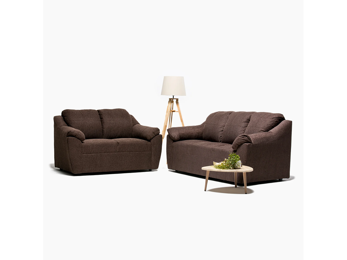 LIVING GENOVA 3-2CPOS CHOCOLATE 3