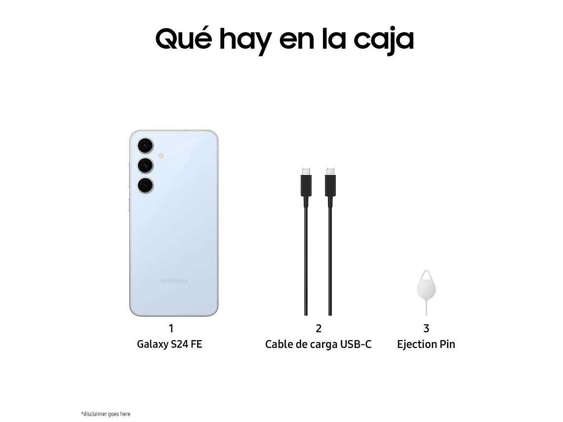 SAMSUNG GALAXY S24 FE 5G 256G CELESTE 3