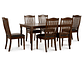 JUEGO COMEDOR CIC 6S CAFÉ DALLAS CHOCOLATE - Miniatura 1
