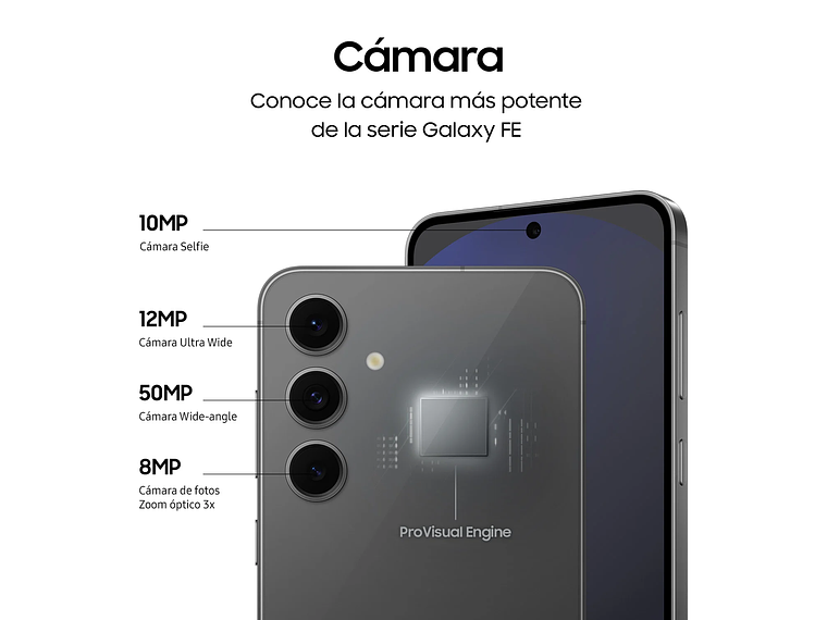 SAMSUNG GALAXY S24 FE 256 GB GRIS 4