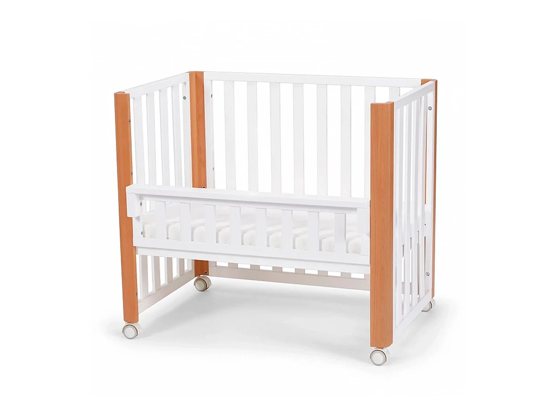 CUNA DE MADERA 4 EN 1 KOYA WOOD BLANCO 5