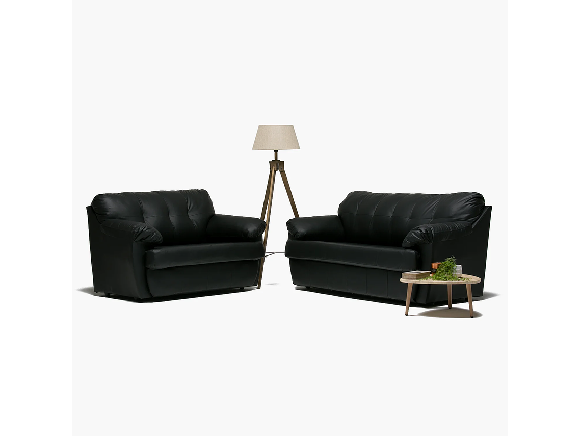 LIVING CABURGA 3-2CPOS NEGRO 1