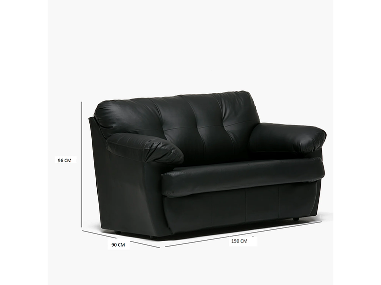 LIVING CABURGA 3-2CPOS NEGRO 2