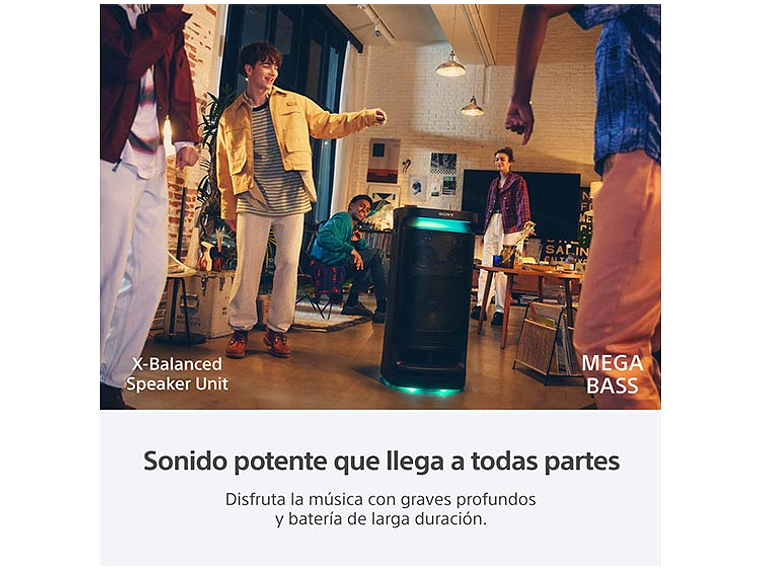 PARLANTE BLUETOOTH SONY SRS-XV900/B SRS-XV900 3