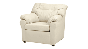 LIVING MUEBLES AMÉRICA 311 CUERO BEIGE