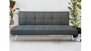 FUTÓN FOSTER GRIS OSCURO 167X76X80