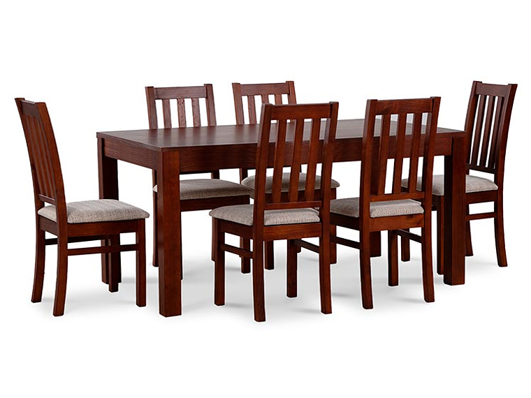 JUEGO DE COMEDOR CIC ÑUBLE 6 SILLAS 4