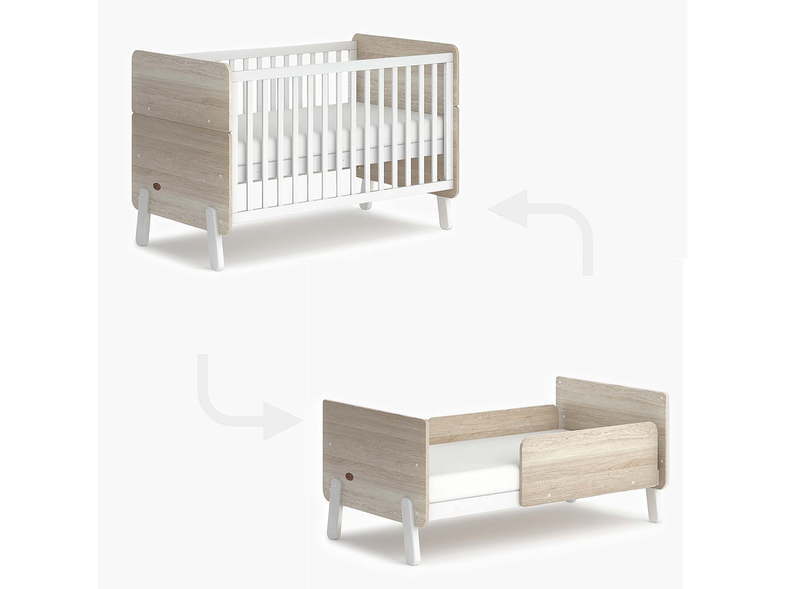 CUNA 3 EN 1 EMMA NATURA/BLANCO FORM 3