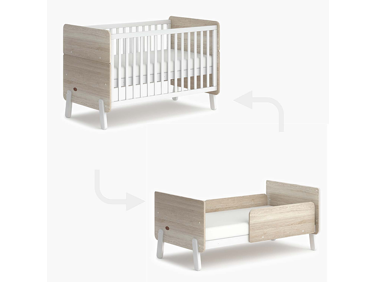 CUNA 3 EN 1 EMMA NATURA/BLANCO FORM 3