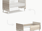CUNA 3 EN 1 EMMA NATURA/BLANCO FORM - Miniatura 3