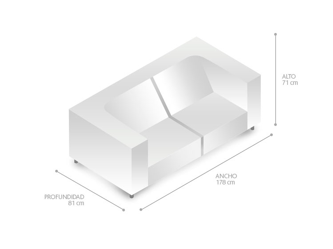 FUTÓN IDETEX MIAMI 3 CUERPOS CHOCOLATE 2