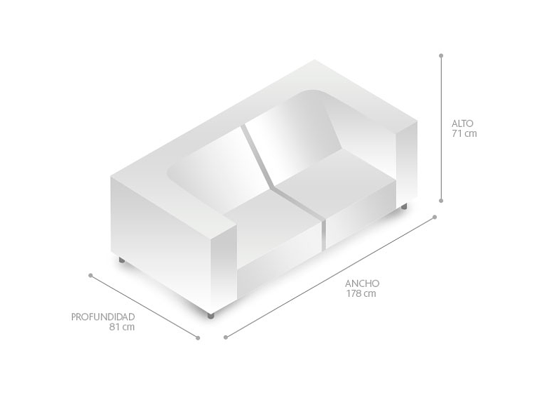 FUTÓN IDETEX MIAMI 3 CUERPOS CHOCOLATE 2