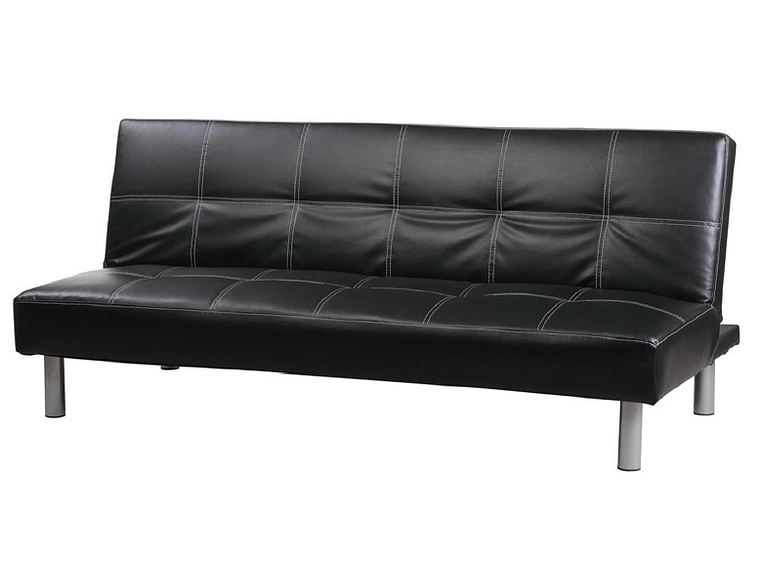 FUTÓN CLYDE 3 CUERPOS NEGRO 1