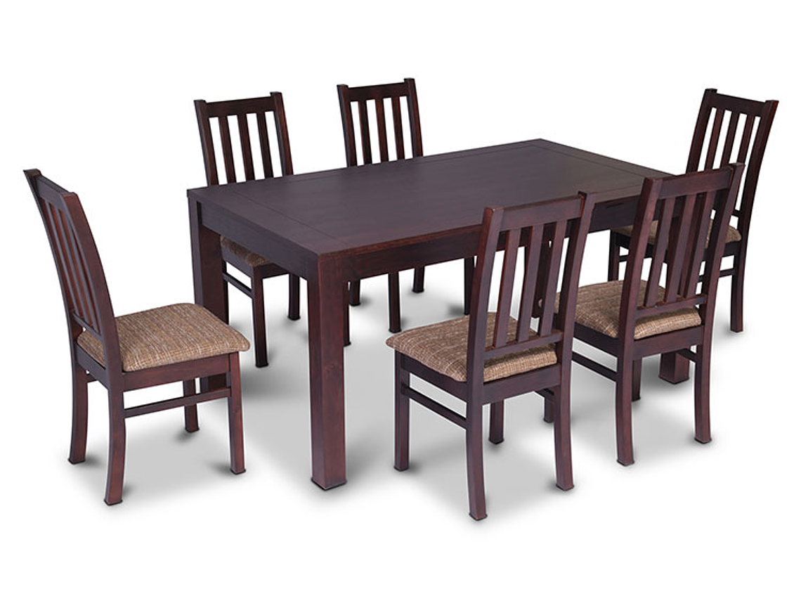 JUEGO DE COMEDOR CIC ÑUBLE 6 SILLAS 2