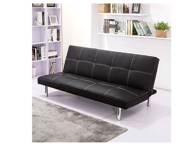 FUTÓN CLYDE 3 CUERPOS NEGRO 5