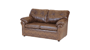 LIVING MUEBLES AMÉRICA 211 CUERO CARAMELO