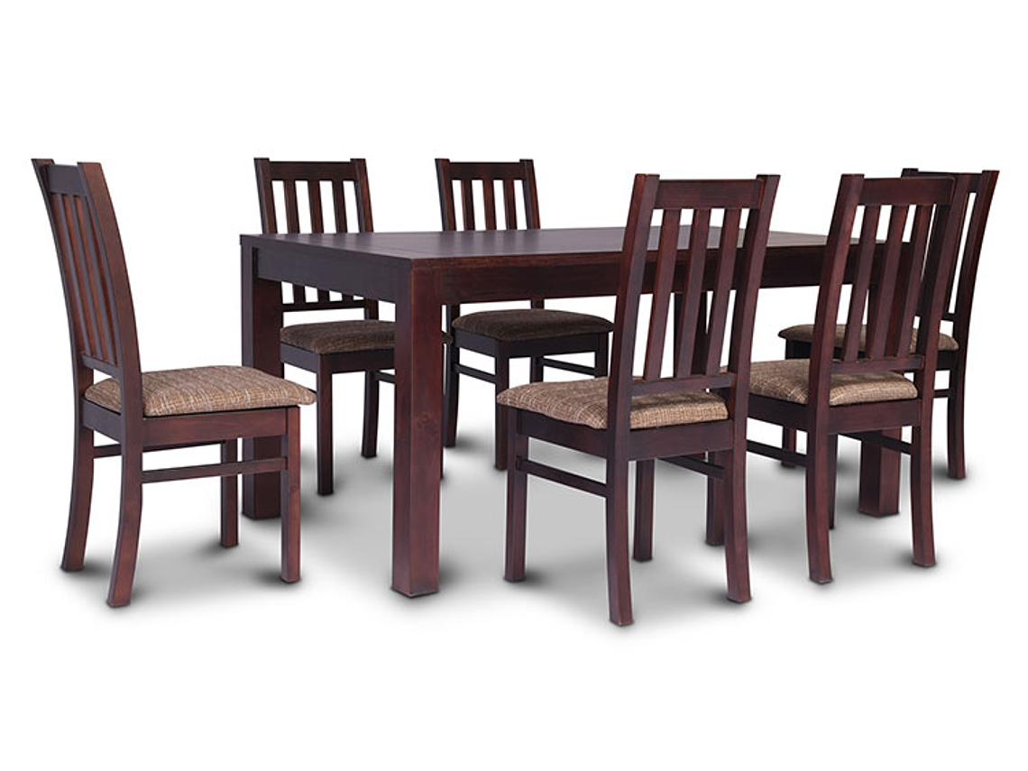 JUEGO DE COMEDOR CIC ÑUBLE 6 SILLAS 8