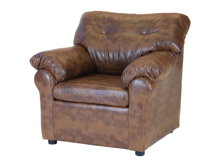 LIVING MUEBLES AMÉRICA 211 CUERO CARAMELO 3