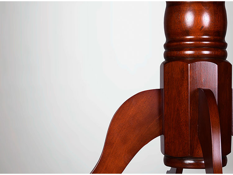 JUEGO DE COMEDOR CIC CALABRIA 4 SILLAS ARENA CHOCOLATE 5