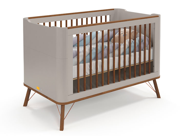 CUNA KIDSCOOL 3 EN 1 ALBI GRIS 1