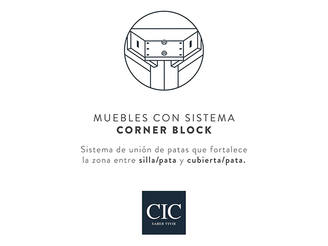 JUEGO DE COMEDOR CIC CALABRIA CHOCOLATE 4S 4