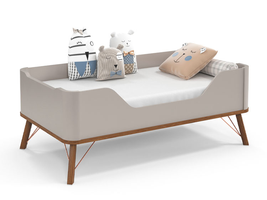 CUNA KIDSCOOL 3 EN 1 ALBI GRIS 3