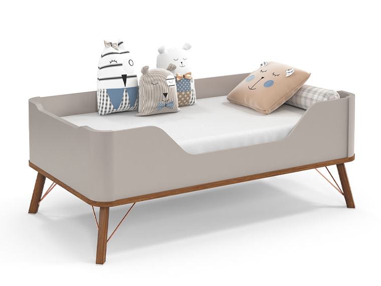 CUNA KIDSCOOL 3 EN 1 ALBI GRIS 3