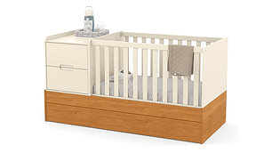 CUNA KIDSCOOL FORMARE ECOWOOD MULTIFUNCION BLANCO