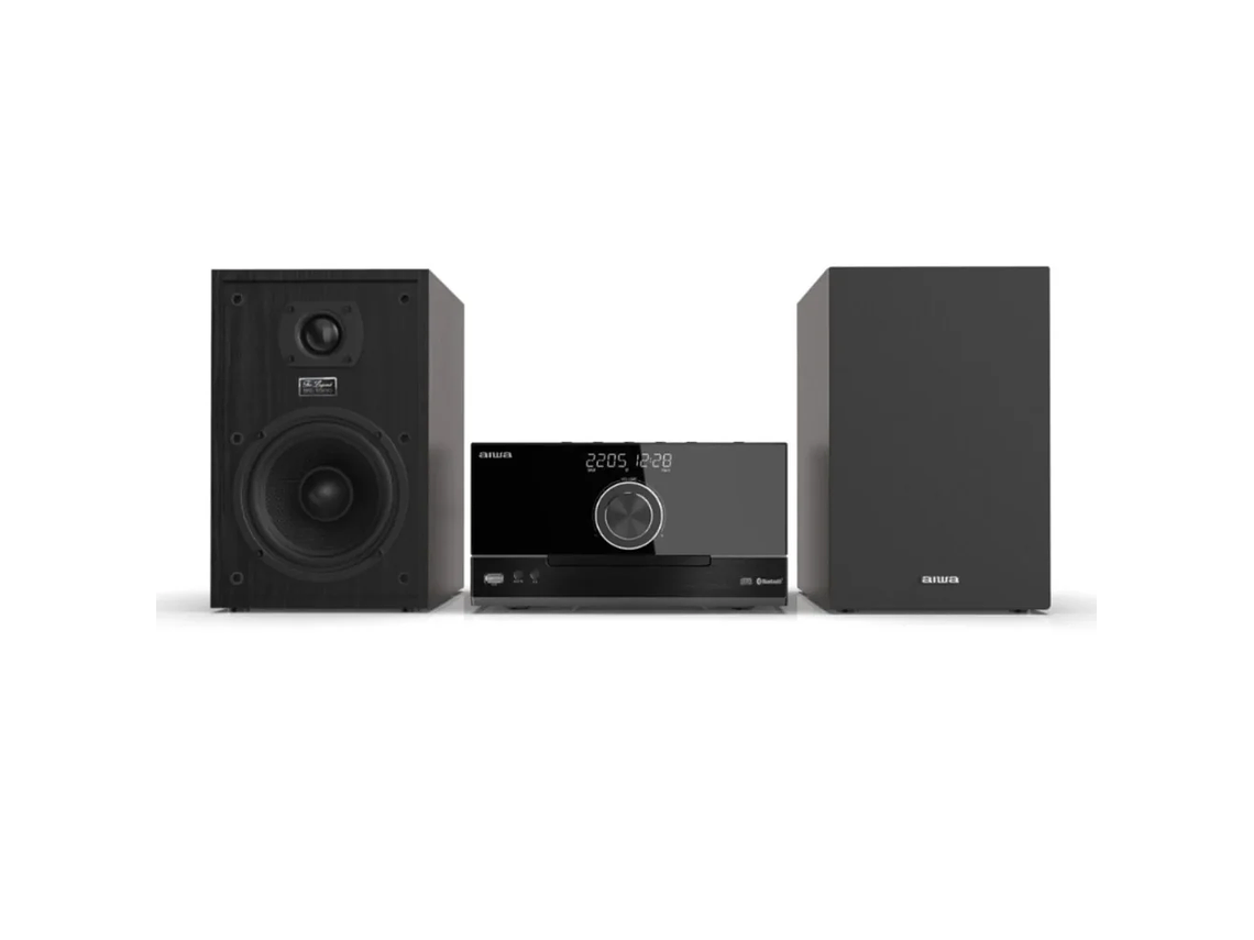 MICROCOMPONENTE AIWA MSBTU-600 CD-PLAYER, BLUETOOTH, FM, MICROSD, USB, AUX, 6