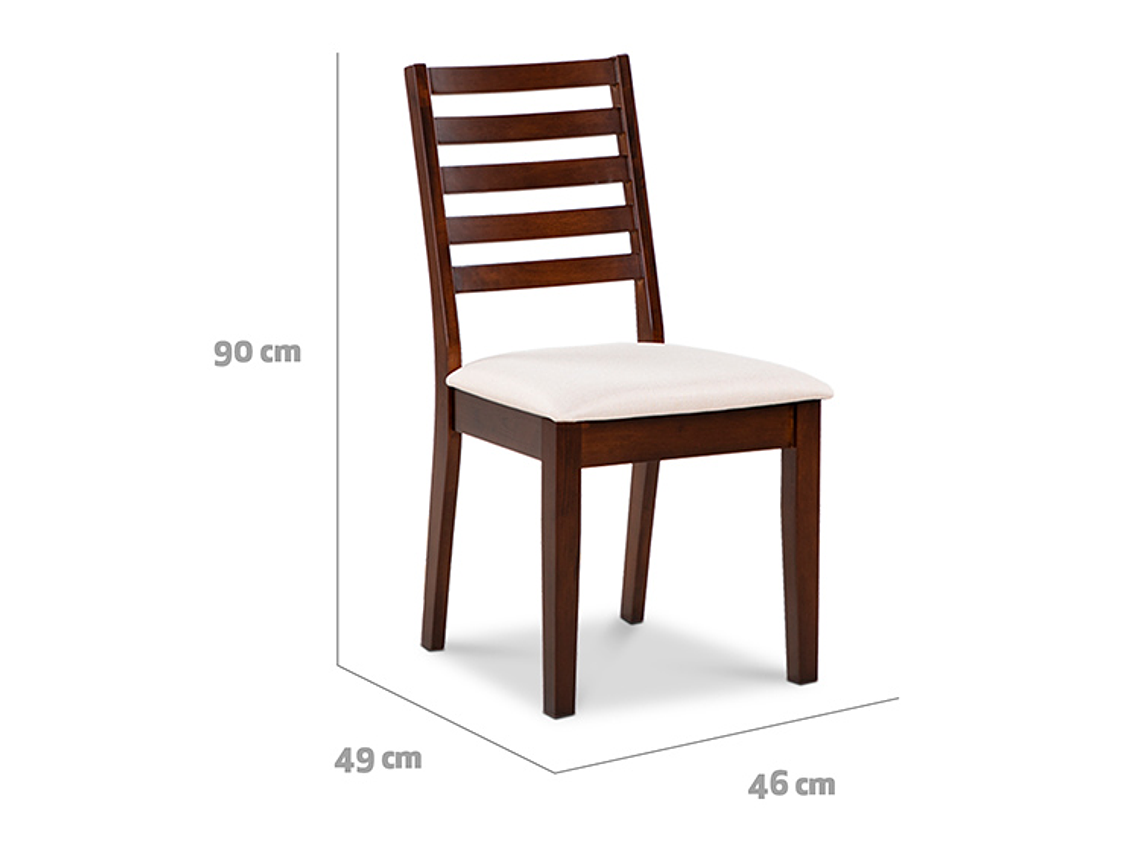 JUEGO DE COMEDOR CIC HELENA 6 SILLAS BEIGE 5